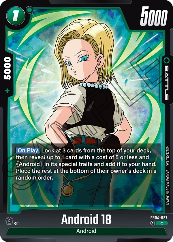 Android 18, Ultra Limit FB04-057
