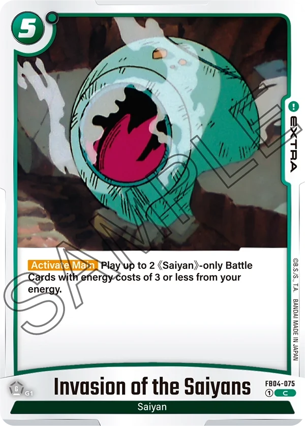 Invasion of the Saiyans, Ultra Limit FB04-075