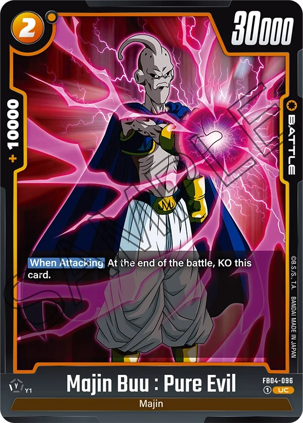 Majin Buu : Pure Evil, Ultra Limit FB04-096