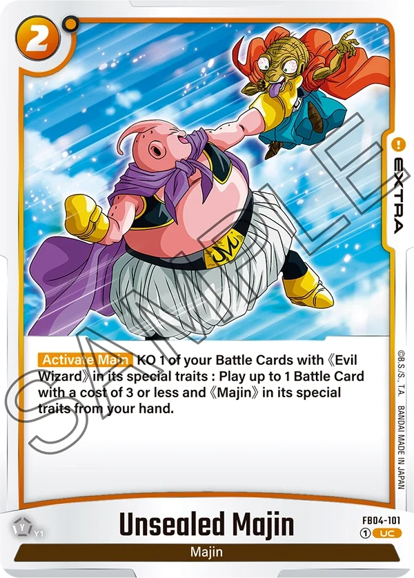 Unsealed Majin, Ultra Limit FB04-101