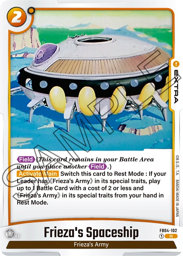Frieza's Spaceship, Ultra Limit FB04-102