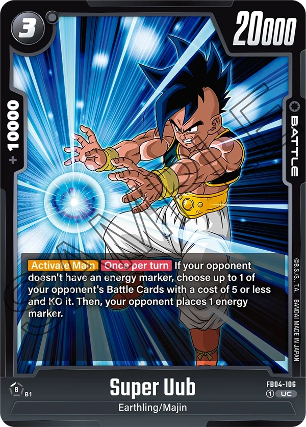 Super Uub, Ultra Limit FB04-106