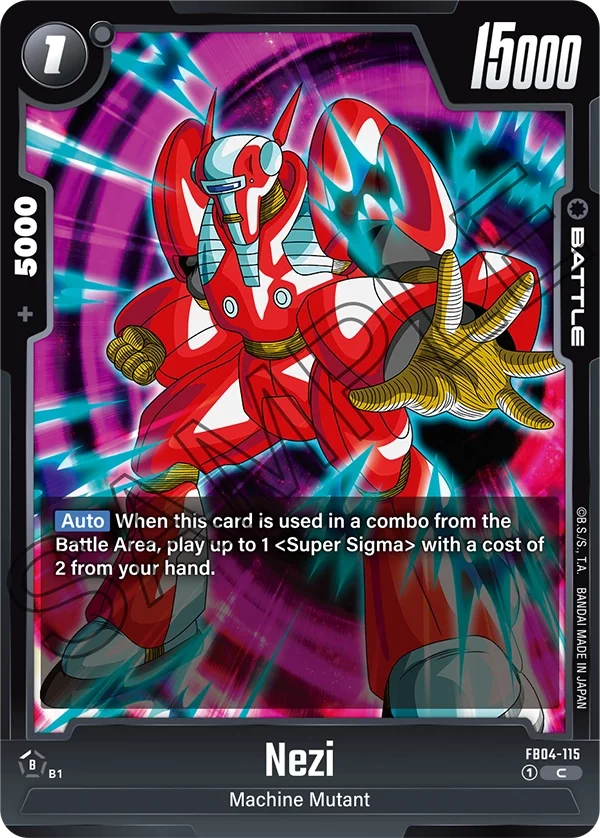 Nezi, Ultra Limit FB04-115
