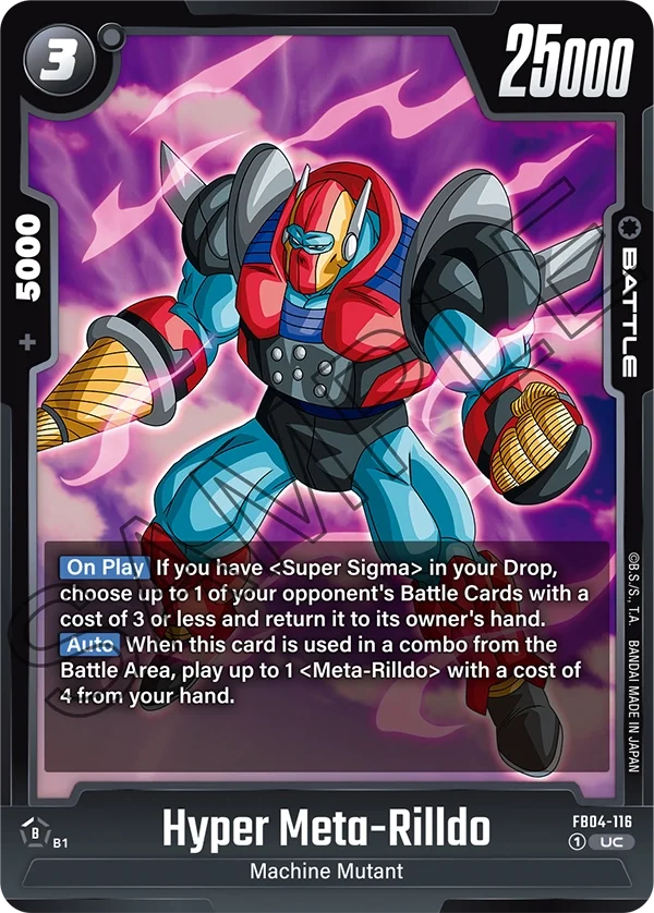Hyper Meta-Rilldo, Ultra Limit FB04-116