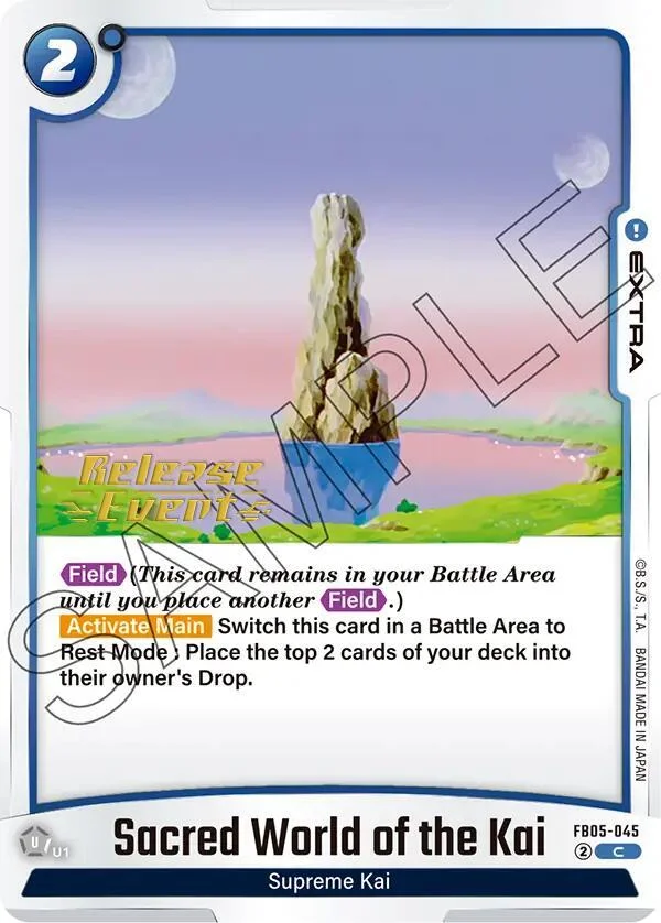 Sacred World of the Kai, New Adventure Release Event Cards FB05-045