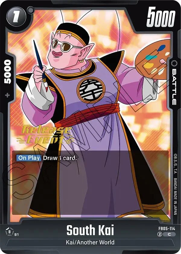 South Kai, New Adventure Release Event Cards FB05-114