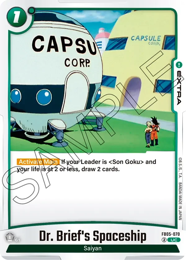 Dr. Brief's Spaceship, New Adventure FB05-070