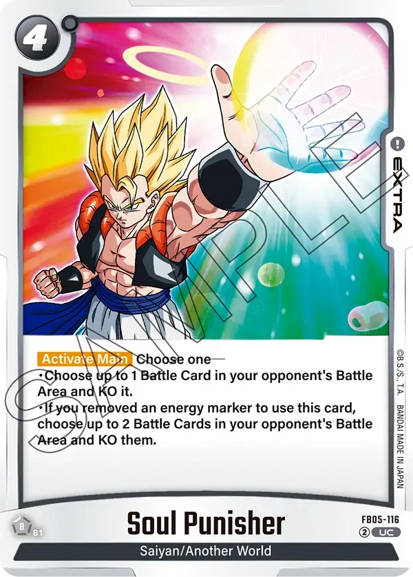 Soul Punisher, New Adventure FB05-116