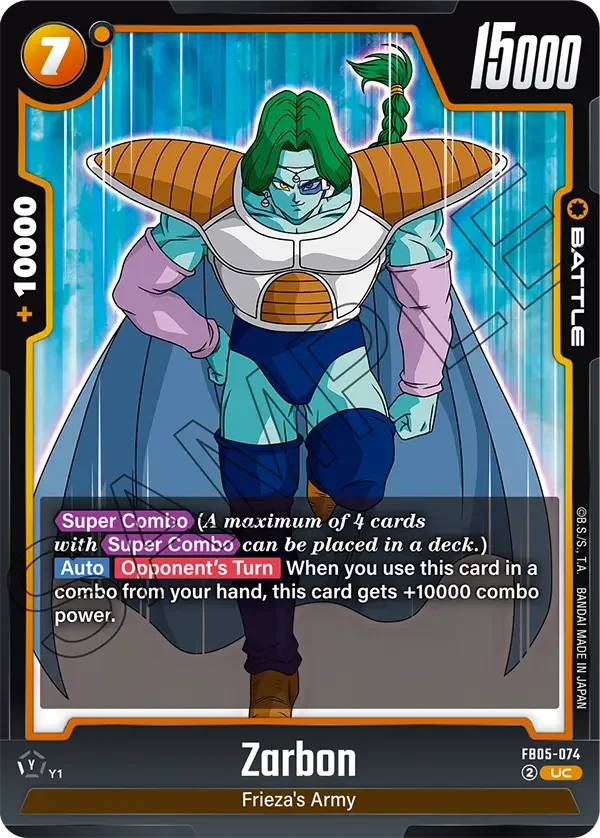 Zarbon, New Adventure FB05-074