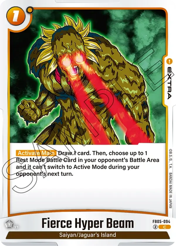 Fierce Hyper Beam, New Adventure FB05-094