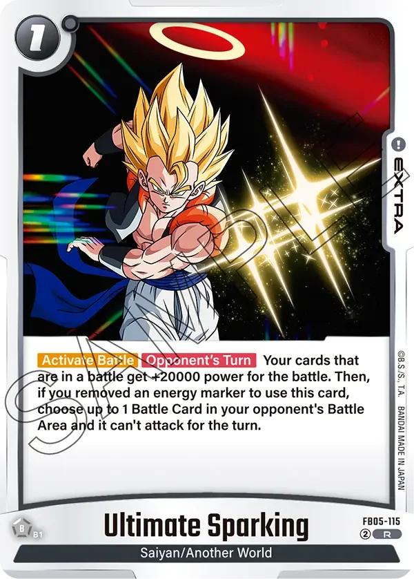 Ultimate Sparking, New Adventure FB05-115