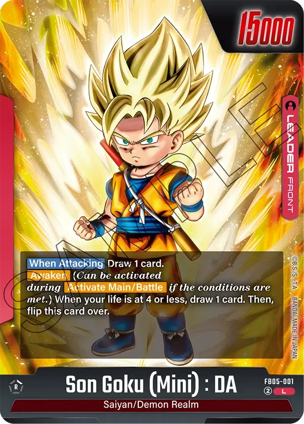 Son Goku (Mini) : DA, New Adventure FB05-001