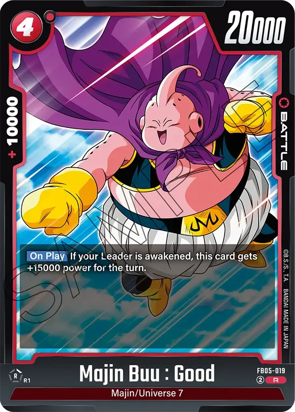 Majin Buu : Good, New Adventure FB05-019