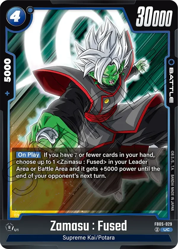 Zamasu : Fused, New Adventure FB05-029
