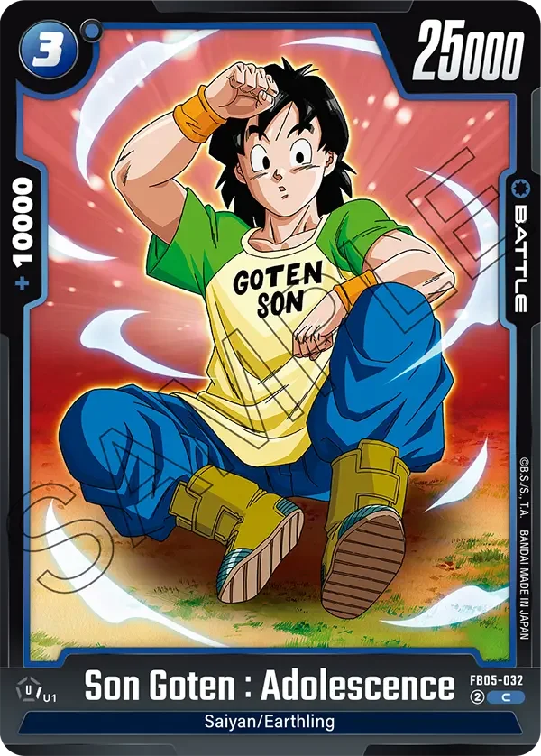Son Goten : Adolescence, New Adventure FB05-032