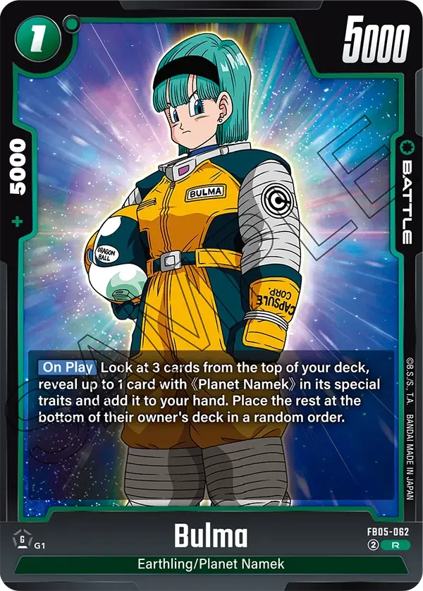 Bulma, New Adventure FB05-062