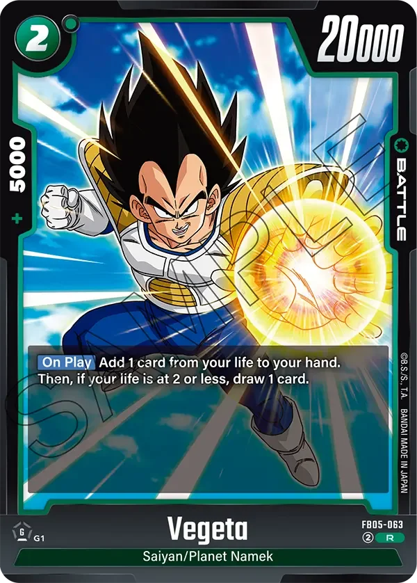 Vegeta, New Adventure FB05-063