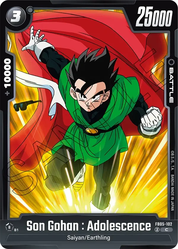Son Gohan : Adolescence, New Adventure FB05-102