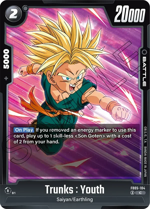 Trunks : Youth, New Adventure FB05-104