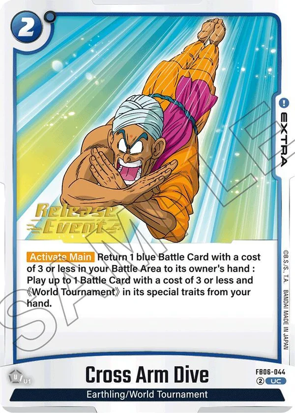 Cross Arm Dive, Rivals Clash Release Event Cards FB06-044