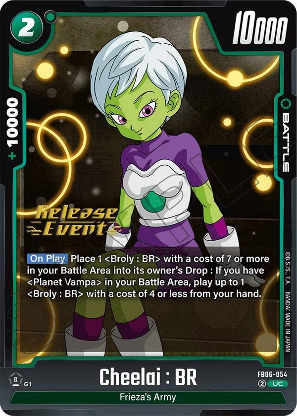 Cheelai : BR, Rivals Clash Release Event Cards FB06-054