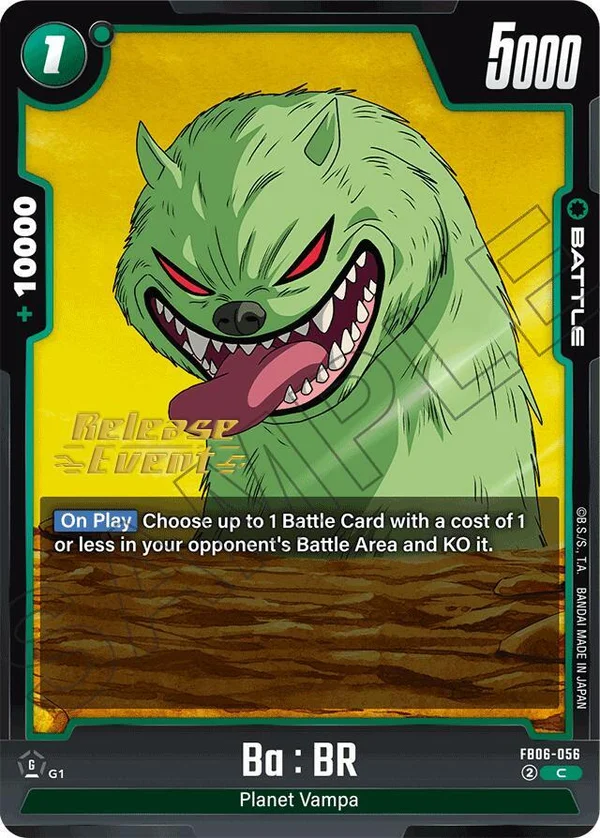 Ba : BR, Rivals Clash Release Event Cards FB06-056