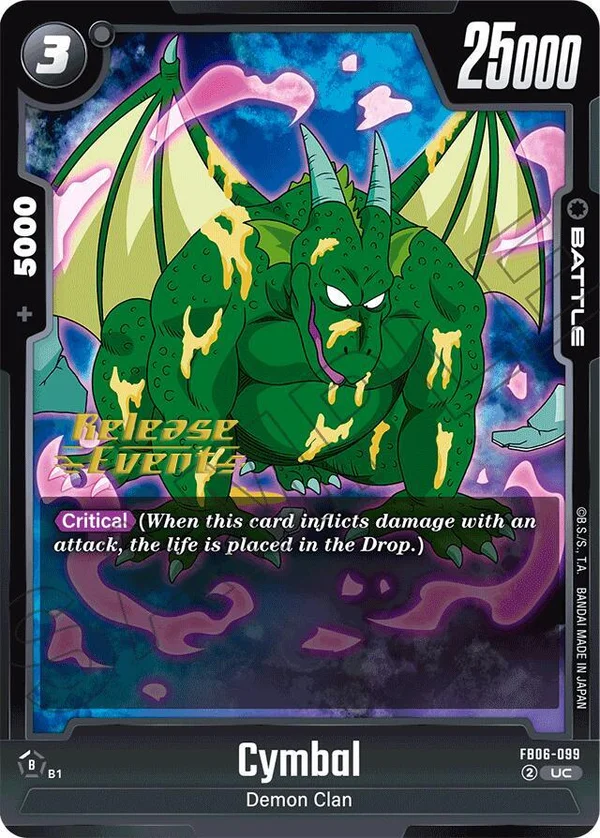 Cymbal, Rivals Clash Release Event Cards FB06-099