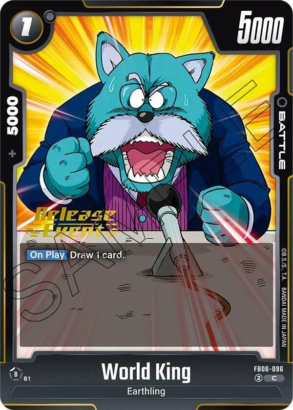 World King, Rivals Clash Release Event Cards FB06-096