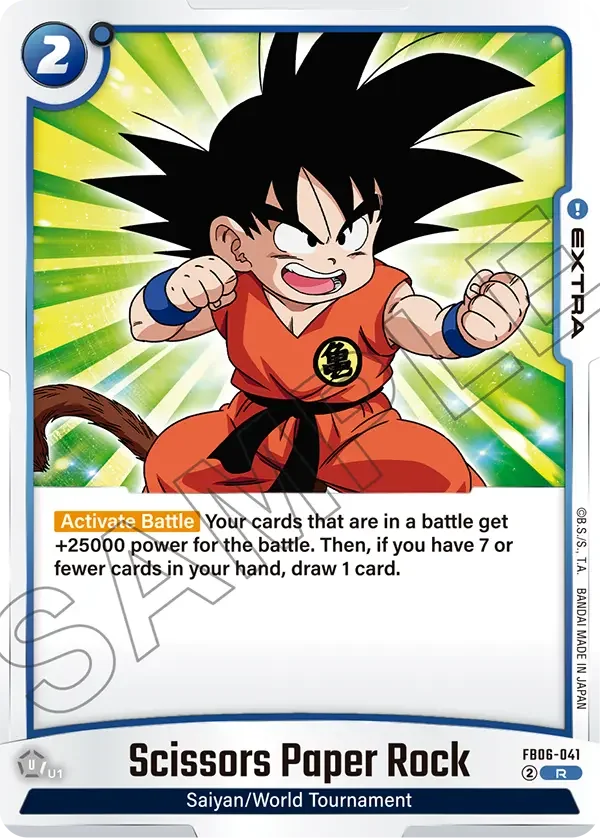 Scissors Paper Rock, Rivals Clash FB06-041