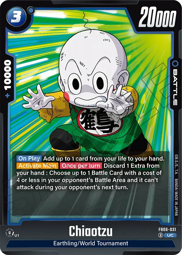 Chiaotzu, Rivals Clash FB06-031