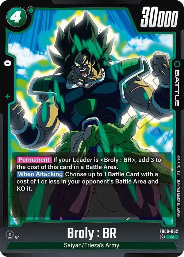 Broly : BR, Rivals Clash FB06-062