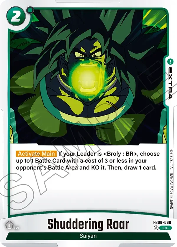 Shuddering Roar, Rivals Clash FB06-068