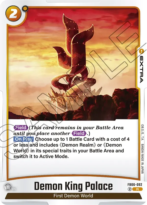 Demon King Palace, Rivals Clash FB06-092