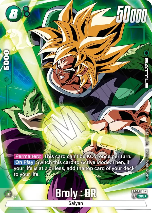 Broly : BR, Rivals Clash FB06-063
