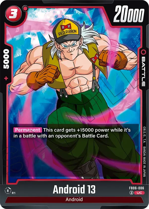 Android 13, Rivals Clash FB06-006