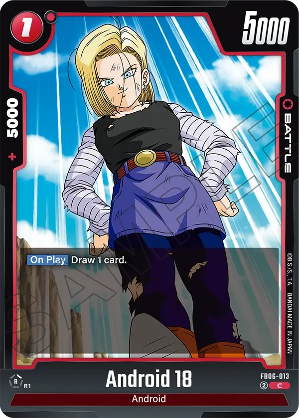 Android 18, Rivals Clash FB06-013