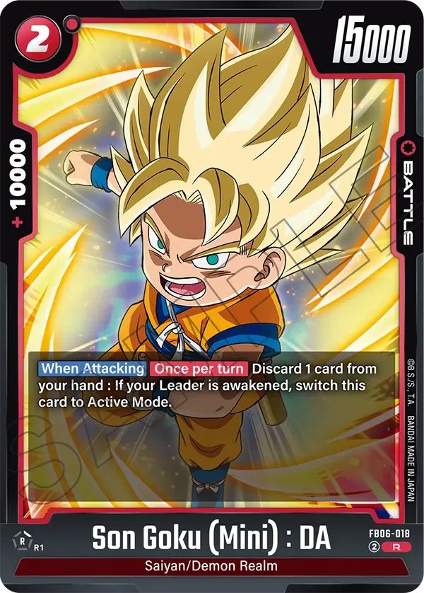 Son Goku (Mini) : DA, Rivals Clash FB06-018
