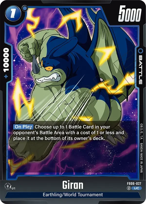 Giran, Rivals Clash FB06-027