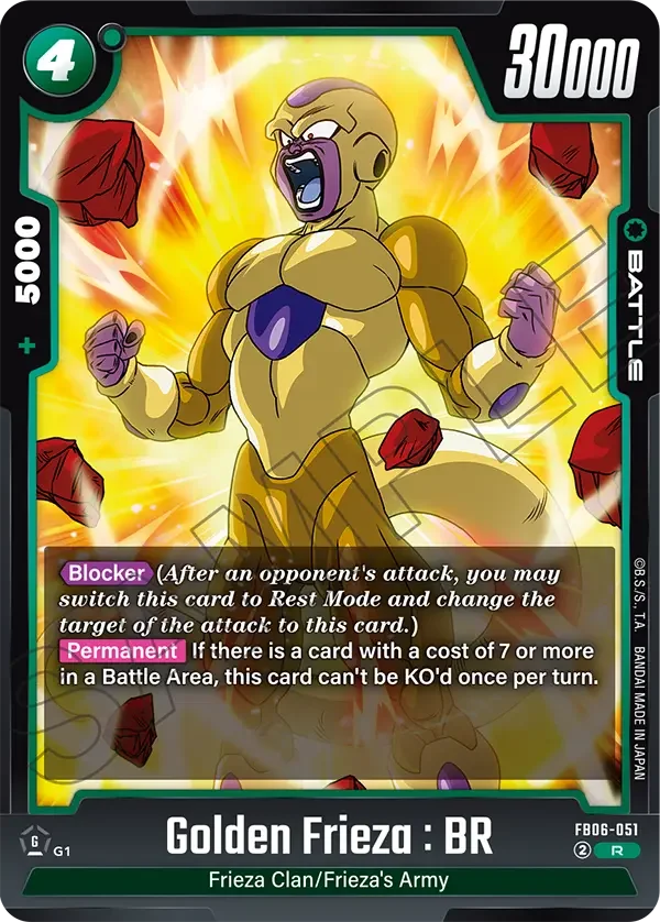 Golden Frieza : BR, Rivals Clash FB06-051