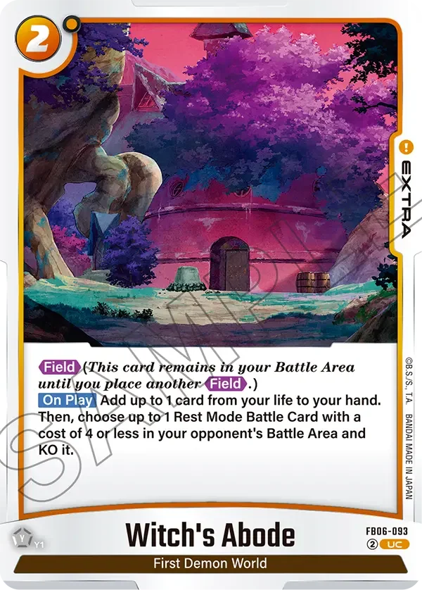 Witch's Abode, Rivals Clash FB06-093