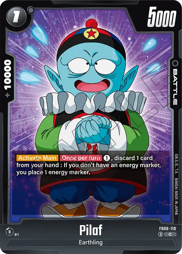 Pilaf, Rivals Clash FB06-110