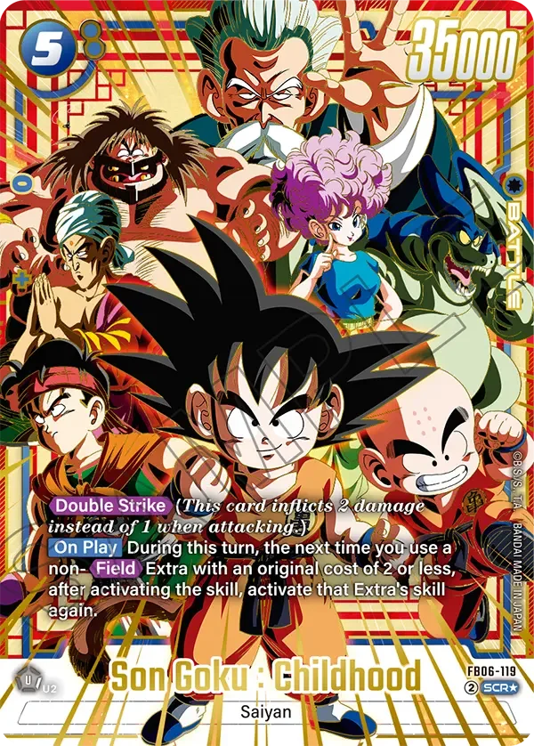 Son Goku : Childhood, Rivals Clash FB06-119