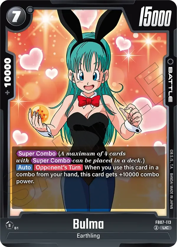 Bulma, Wish For Shenron FB07-113