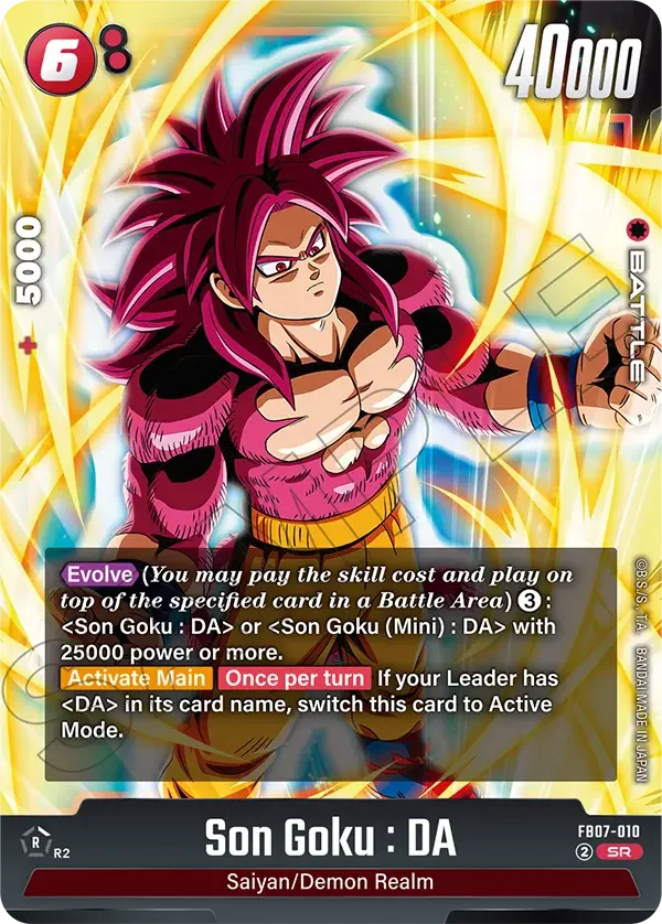 Son Goku : DA, Wish For Shenron FB07-010