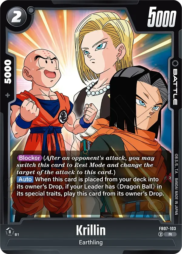 Krillin, Wish For Shenron FB07-103