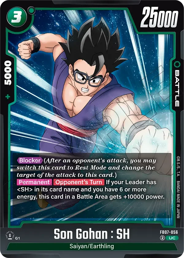 Son Gohan : SH, Wish For Shenron FB07-056