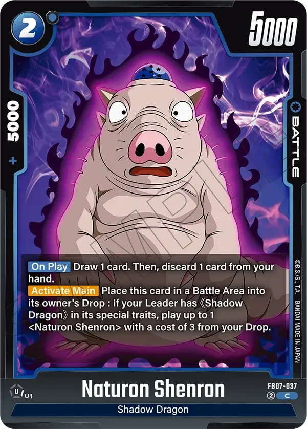 Naturon Shenron, Wish For Shenron FB07-037