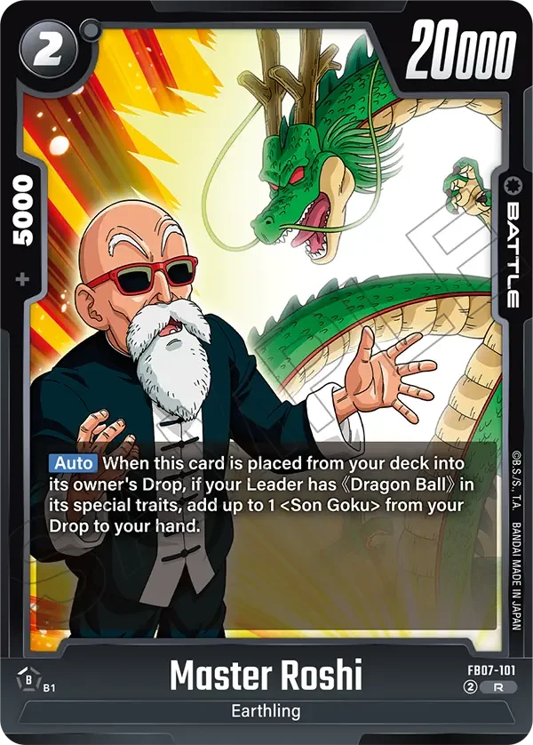 Master Roshi, Wish For Shenron FB07-101