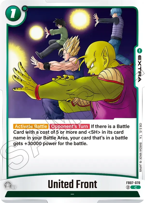 United Front, Wish For Shenron FB07-070