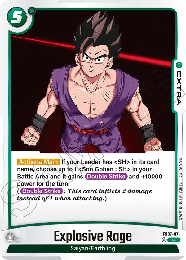 Explosive Rage, Wish For Shenron FB07-071
